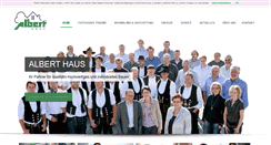 Desktop Screenshot of albert-haus.de